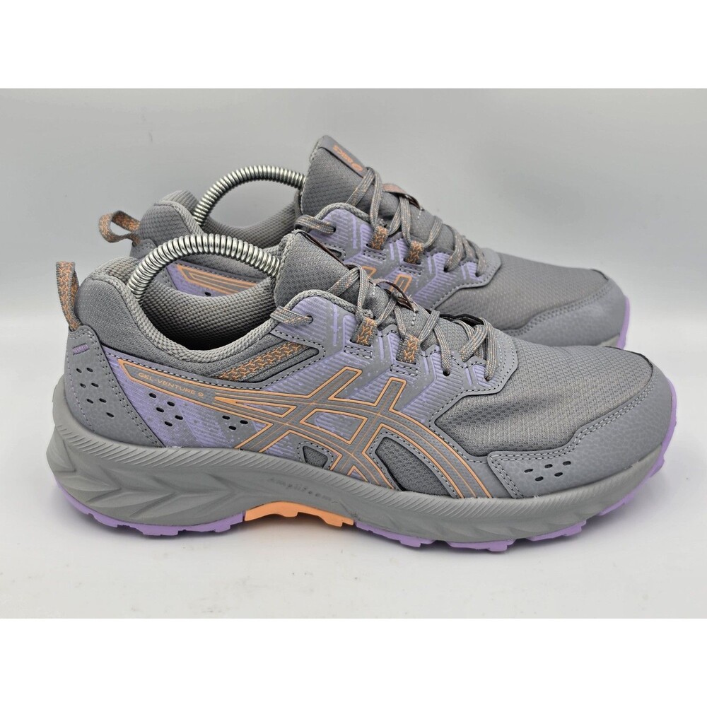 Asics Gel Venture 9 Sheet Rock Summer Dune Womens Size 10 US Trail Shoes Sneaker
